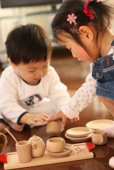 だいわ「おしゃれなカフェごっこ　ミニ食器セット」商品画像２