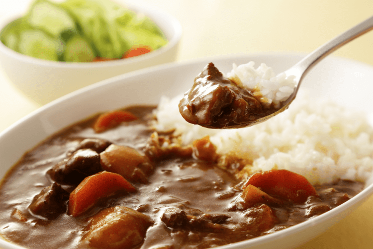 電気圧力鍋でつくったカレー