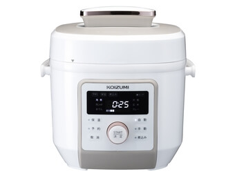 KOIZUMI「マイコン電気圧力鍋 KSC-4501/W」1