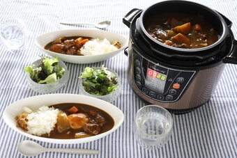 ワンダーシェフ「家庭用マイコン電気圧力鍋3L　OEDC30　楽ポン」3