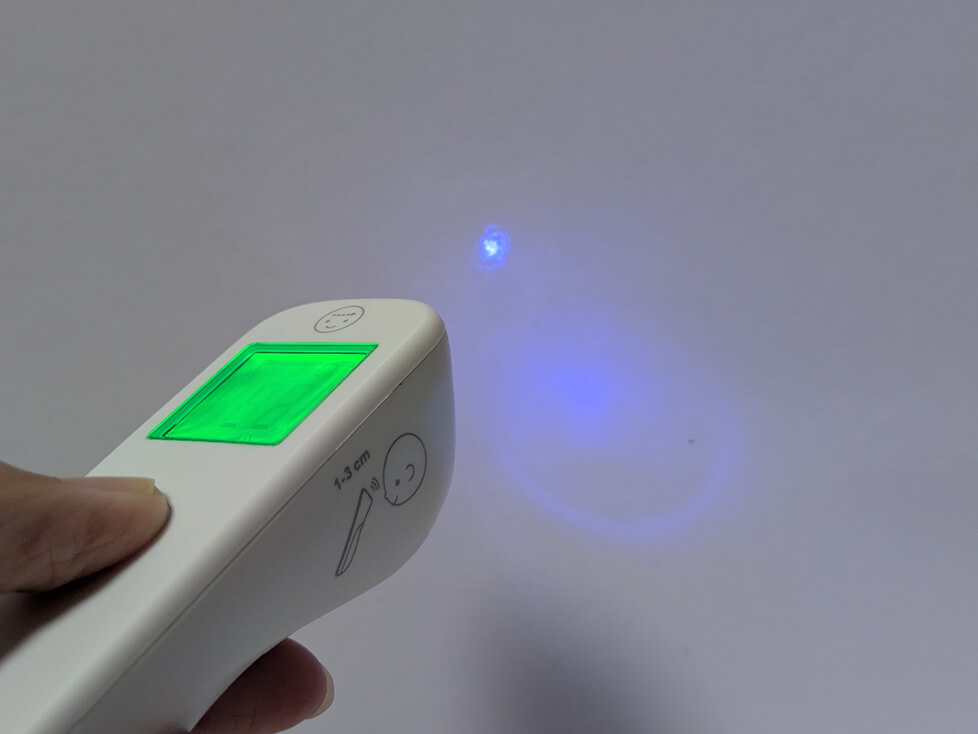 光ナビ体温計PRO　皮膚赤外線体温計