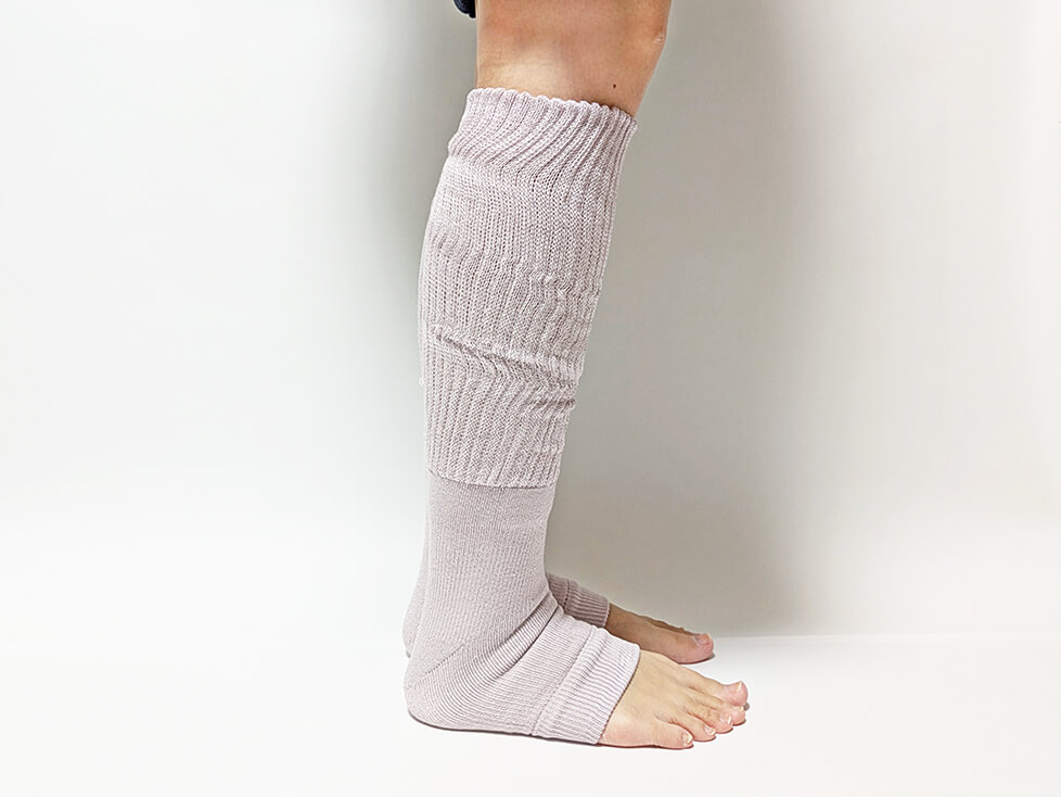 大臣おやすみ靴下 ナイトソックス つま先OPENタイプ